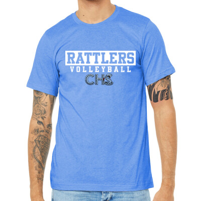 Adult Rattlers Volleyball CHS CVC T-Shirt Thumbnail