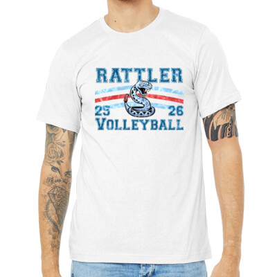 Adult Rattlers Volleyball 25-26 CVC T-Shirt Thumbnail